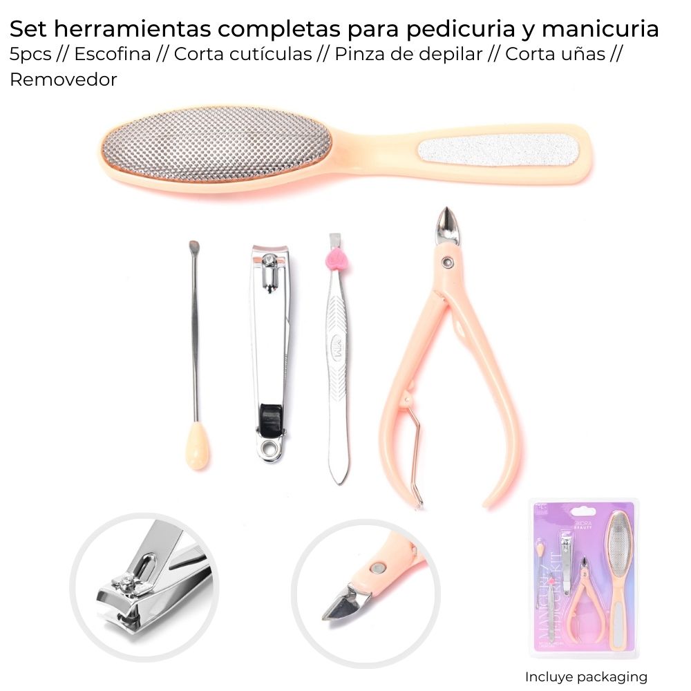 ACCESORIOS DE MANICURIA Y PEDICURIA