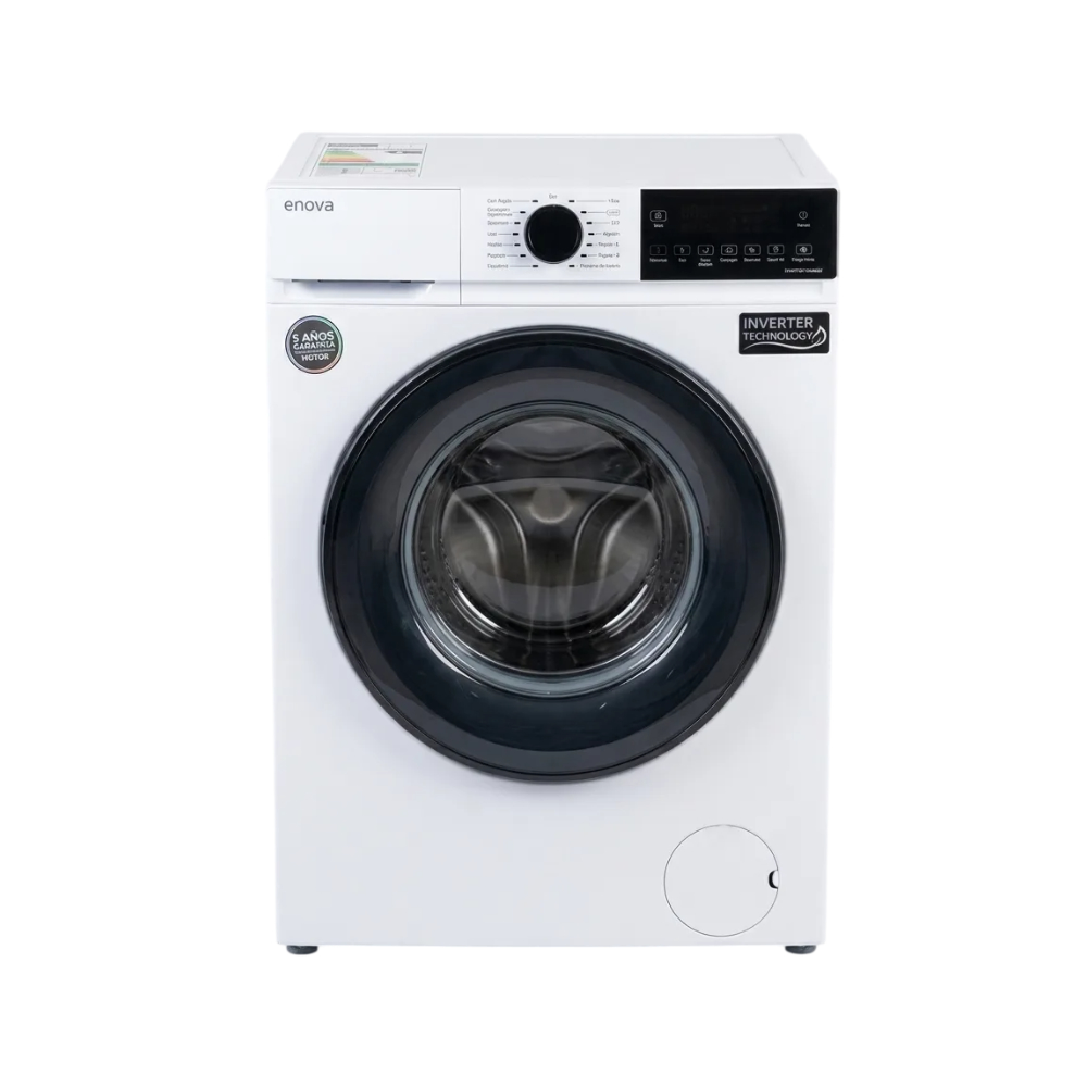 Lavarropas Carga Frontal Enova Le08f12-bl 