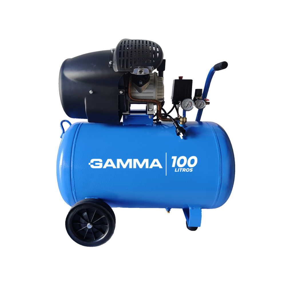 Compresor De Aire Gamma 100l 3hp G2858ar
