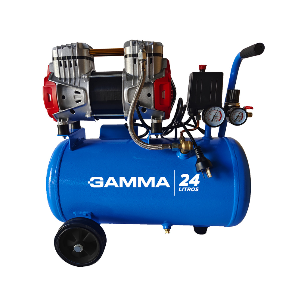 Compresor De Aire Gamma Oil-free 24l G2860ar