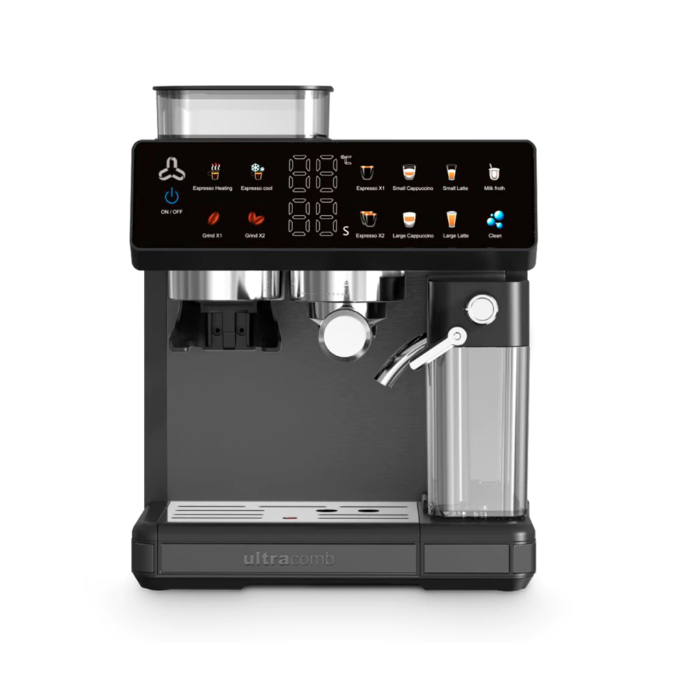 Cafetera Espresso Ultracomb Con Molinillo Ce-6120