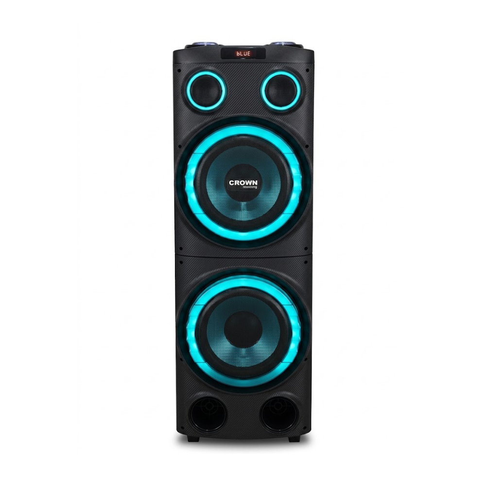 Bafle Crown Mustang Cyberbeat Bluetooth 40000watts
