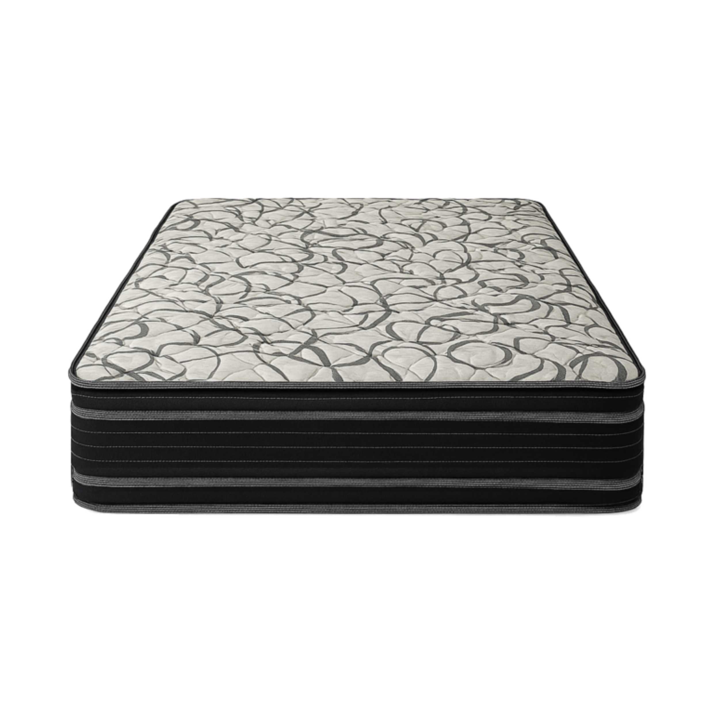 Colchon De Resortes Bari Ziba 140x190x26